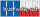 blue/white-red