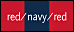 red/navy/red
