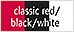 classic red/black/white