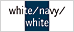 white/navy/white