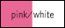 pink/white