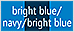 bright blue/navy/bright blue