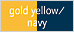 gold yellow/navy