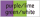 purple/lime green/white