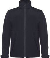 Kinder 3-Lagen Softshell Jacke B&C | Hooded Softshell...