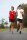 Damen V-Ausschnitt Lauf Shirt Daiber | JN 390