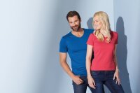 Tailliertes Damen V-Ausschnitt T-Shirt Daiber | JN 972