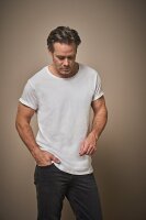Herren T-Shirt mit Umschlag am Arm Tee Jays | TJ 5062