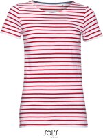 Damen T-Shirt gestreift SOLS | Miles Women
