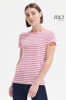Damen T-Shirt gestreift SOLS | Miles Women