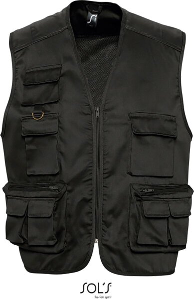 Unisex Safari Gilet SOLS | Wild