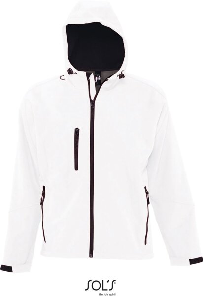 Herren Kapuzen 3-Lagen Softshell Jacke SOLS | Replay Men