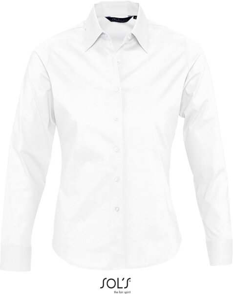 Stretch Bluse langarm SOLS | Eden