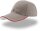 6 Panel Baseball Kappe Atlantis | Zoom Piping Sandwich