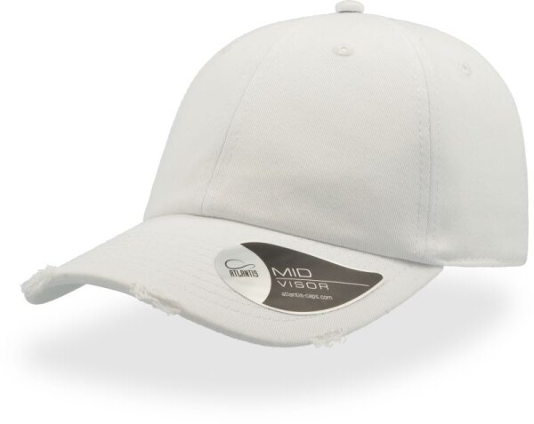6 Panel Baseball Kappe "Dad Hat Destroyed" Atlantis | Dad Hat Destroyed