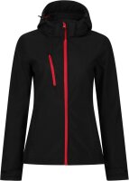 Damen 3-Lagen Kapuzen Softshell Jacke...