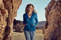 Damen Kapuzen Sweatjacke "X.O" Promodoro | 1751