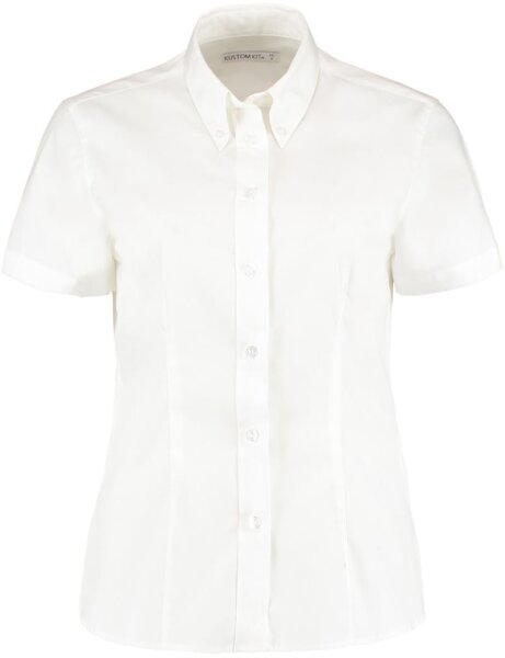 Oxford Bluse kurzarm Kustom Kit | KK 701 (26-28)