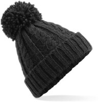 Melange Strickmütze mit Pompon Beechfield | B 480