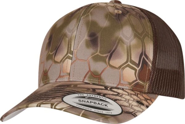 6 Panel Trucker Kappe "Kryptek®" Flexfit | 6606KR