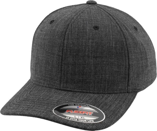 Melierte 6 Panel Kappe Flexfit | 6277FM