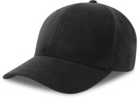 6 Panel Kappe Velourleder-Optik Atlantis | Fam-S