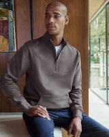 Piqué Sweater mit 1/4 Zip Kustom Kit | KK 339