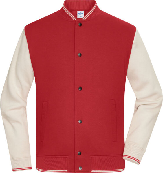 carmine red/sandstone