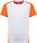 white/fluorescent orange