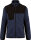 navy melange/black