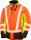 fluorescent yellow/fluorescent orange/black