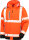 fluorescent orange/black