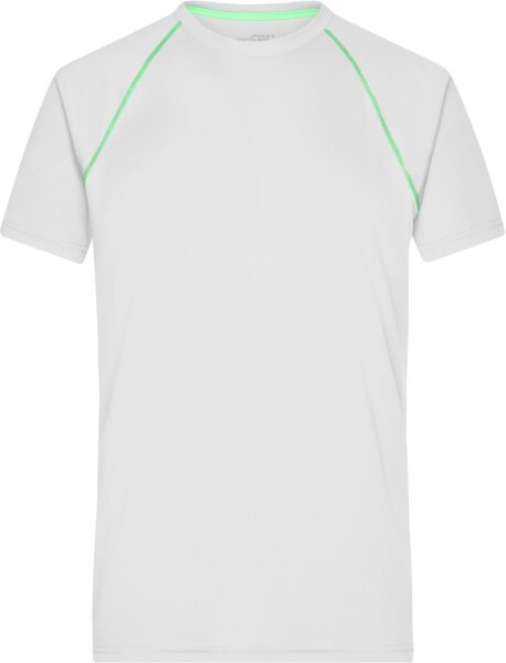 white/bright green