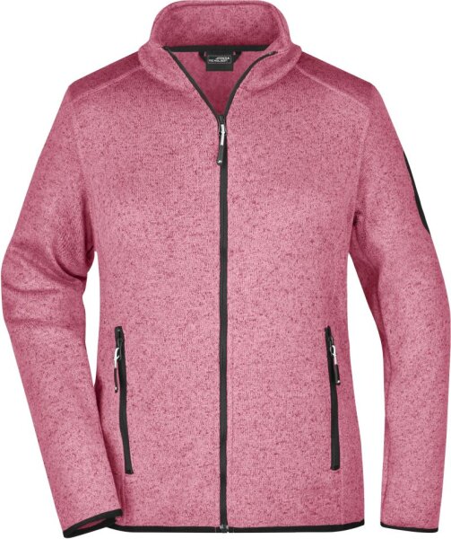 pink melange/off white