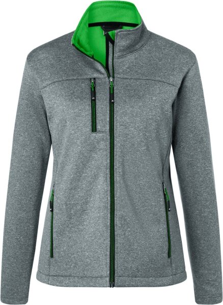 dark melange/green