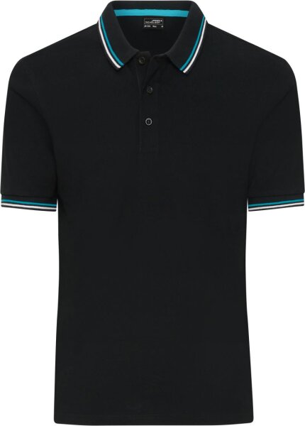 black/white/turquoise