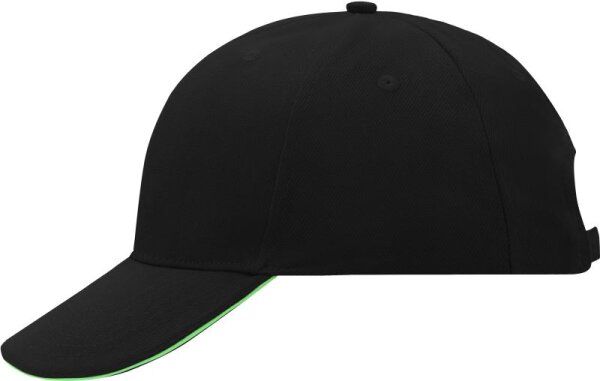 black/lime green