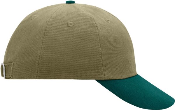 beige/dark green