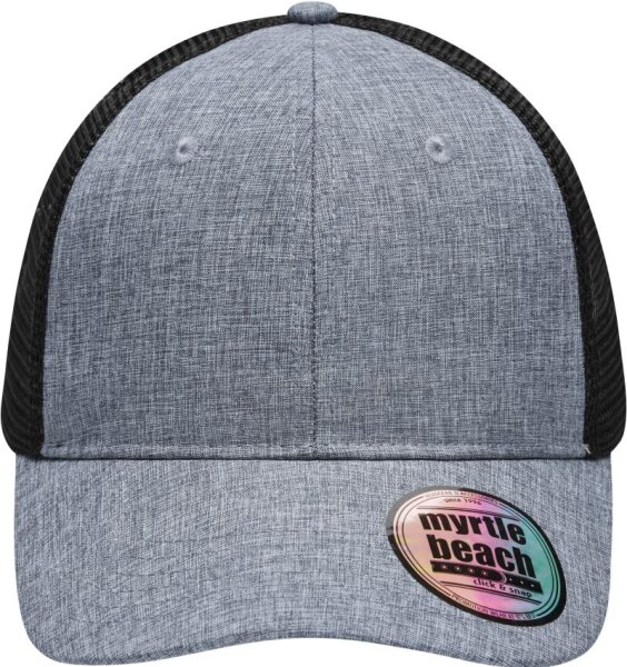 grey melange/black