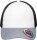 white/grey melange/black