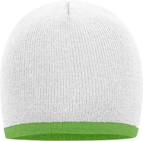 white/lime green
