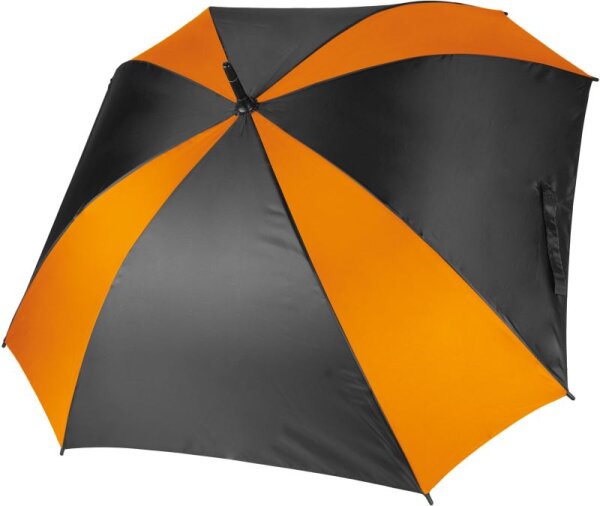 black/orange