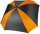 black/orange