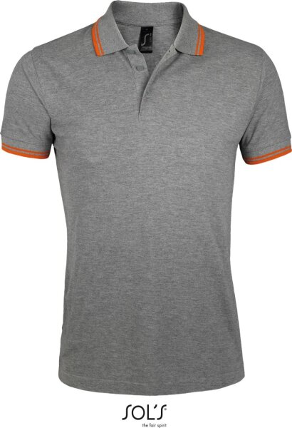 melange grey/orange