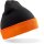 black/orange