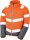 fluorescent orange/grey