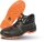 black/orange