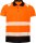 fluorescent orange/black