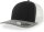 black/grey melange/white
