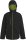 black/lime green